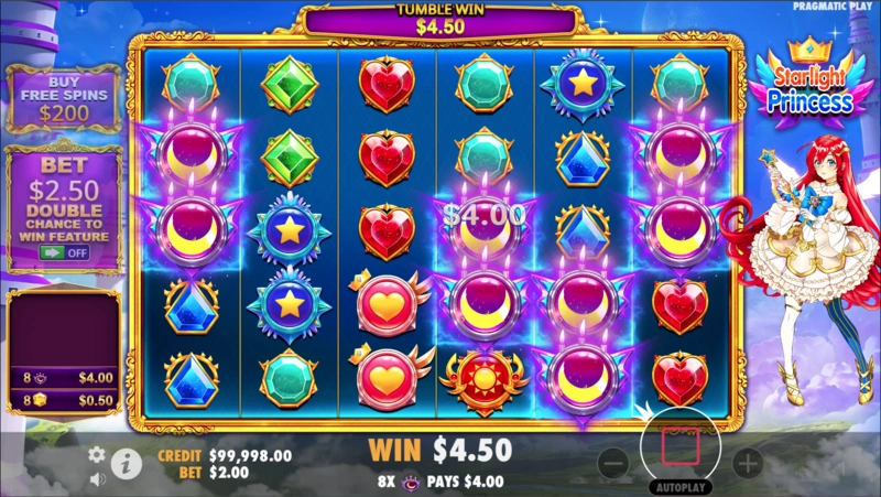 Starlight Princess slots demo