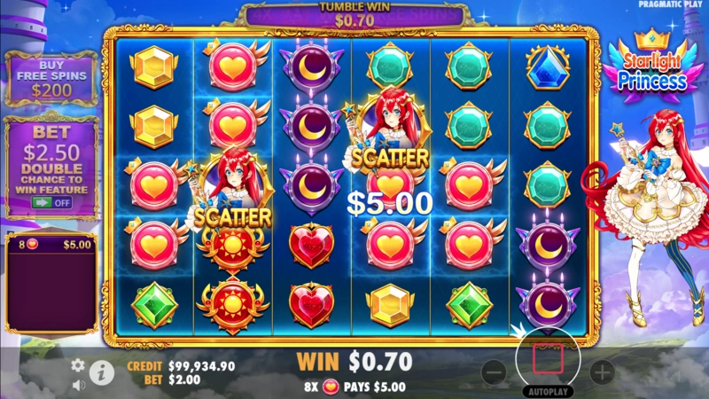 Starlight Princess slot demo